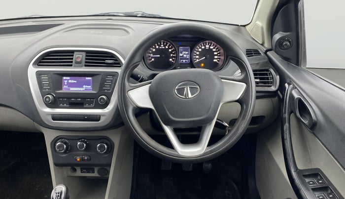 2016 Tata Tiago XT PETROL, Petrol, Manual, 18,999 km, Steering Wheel Close Up