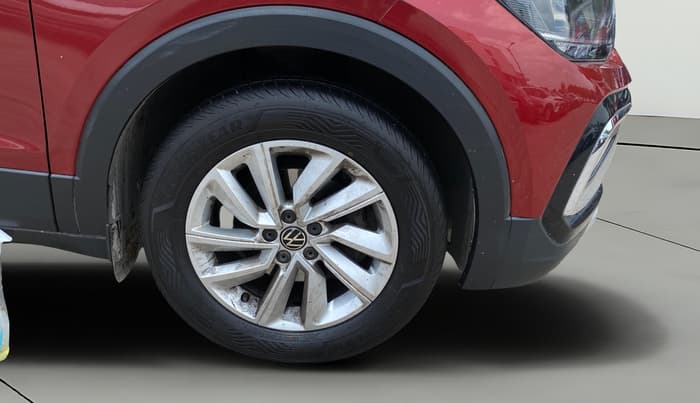 2022 Volkswagen TAIGUN HIGHLINE 1.0 TSI AT, Petrol, Automatic, 51,651 km, Right Front Wheel