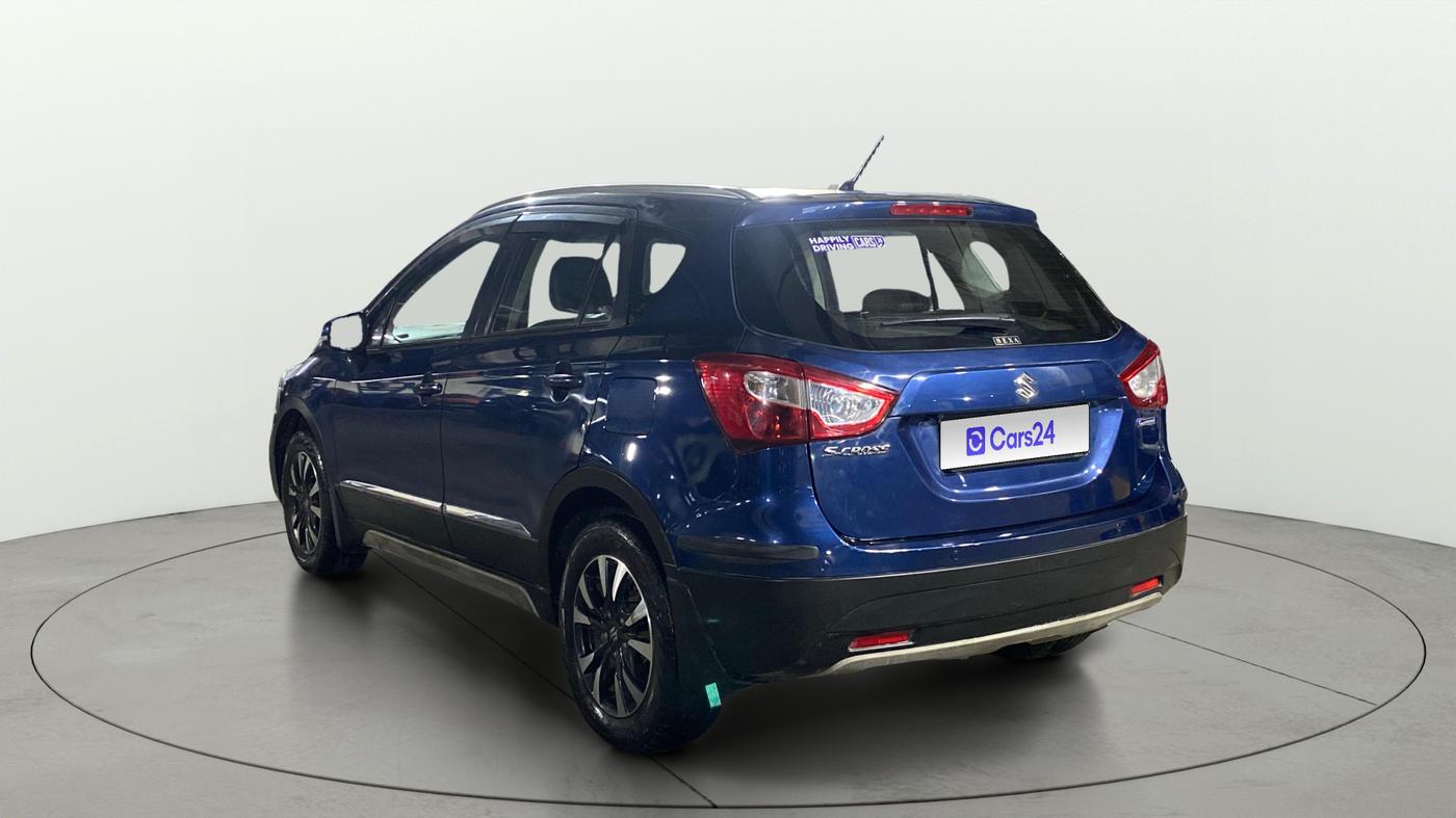 2022 Maruti S Cross ZETA 1.5, Petrol, Manual, 57,884 km, Left Back Diagonal