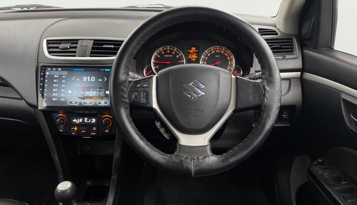 2016 Maruti Swift ZXI, Petrol, Manual, 1,01,363 km, Steering Wheel Close Up