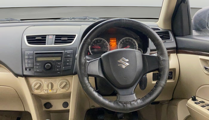 2013 Maruti Swift Dzire VXI, Petrol, Manual, 97,902 km, Steering Wheel Close Up