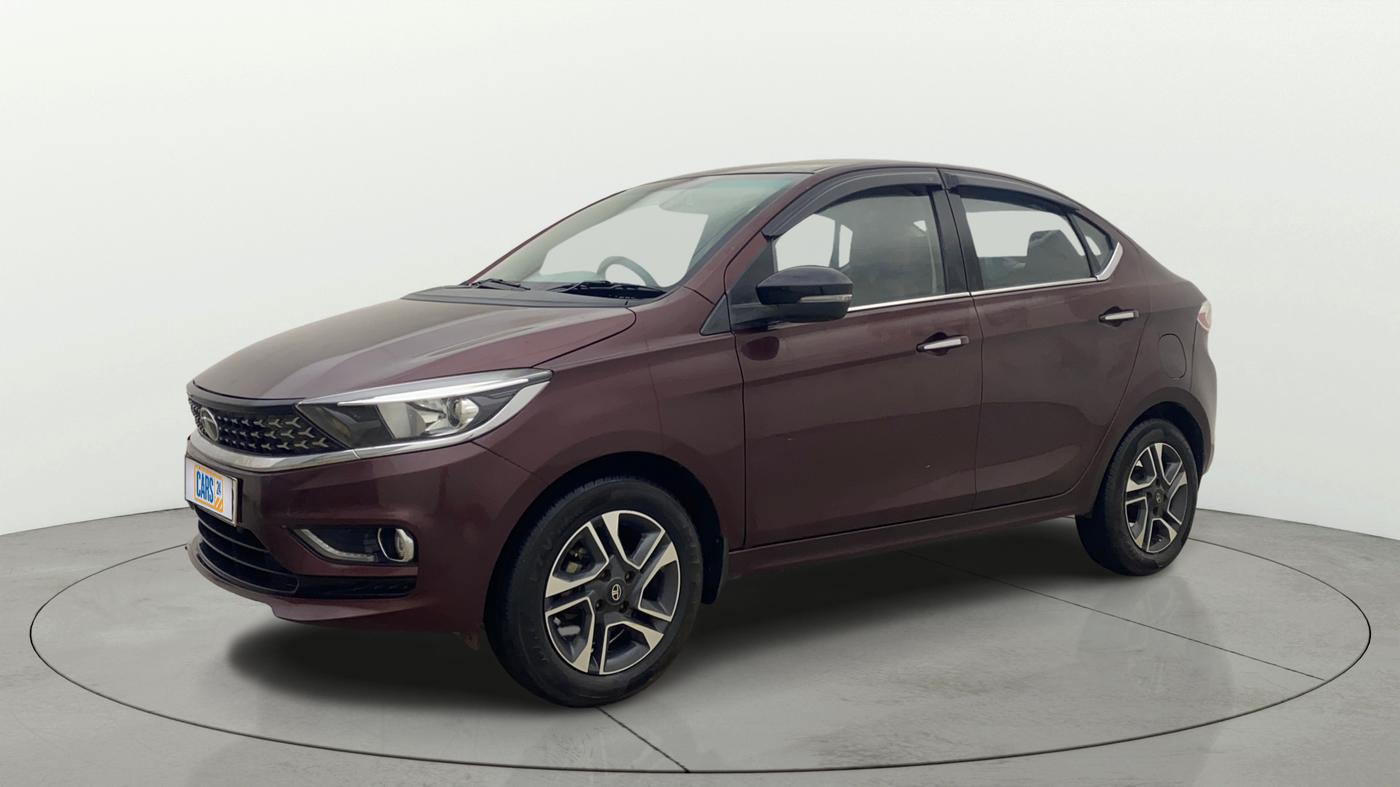2021 Tata TIGOR XZA PLUS PETROL, Petrol, Automatic, 85,935 km, Left Front Diagonal
