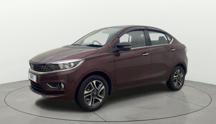 2021 Tata TIGOR XZA PLUS PETROL, Petrol, Automatic, 85,892 km, Left Front Diagonal