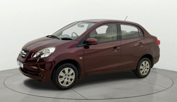 2015 Honda Amaze 1.2L I-VTEC S, Petrol, Manual, 1,23,085 km, Left Front Diagonal