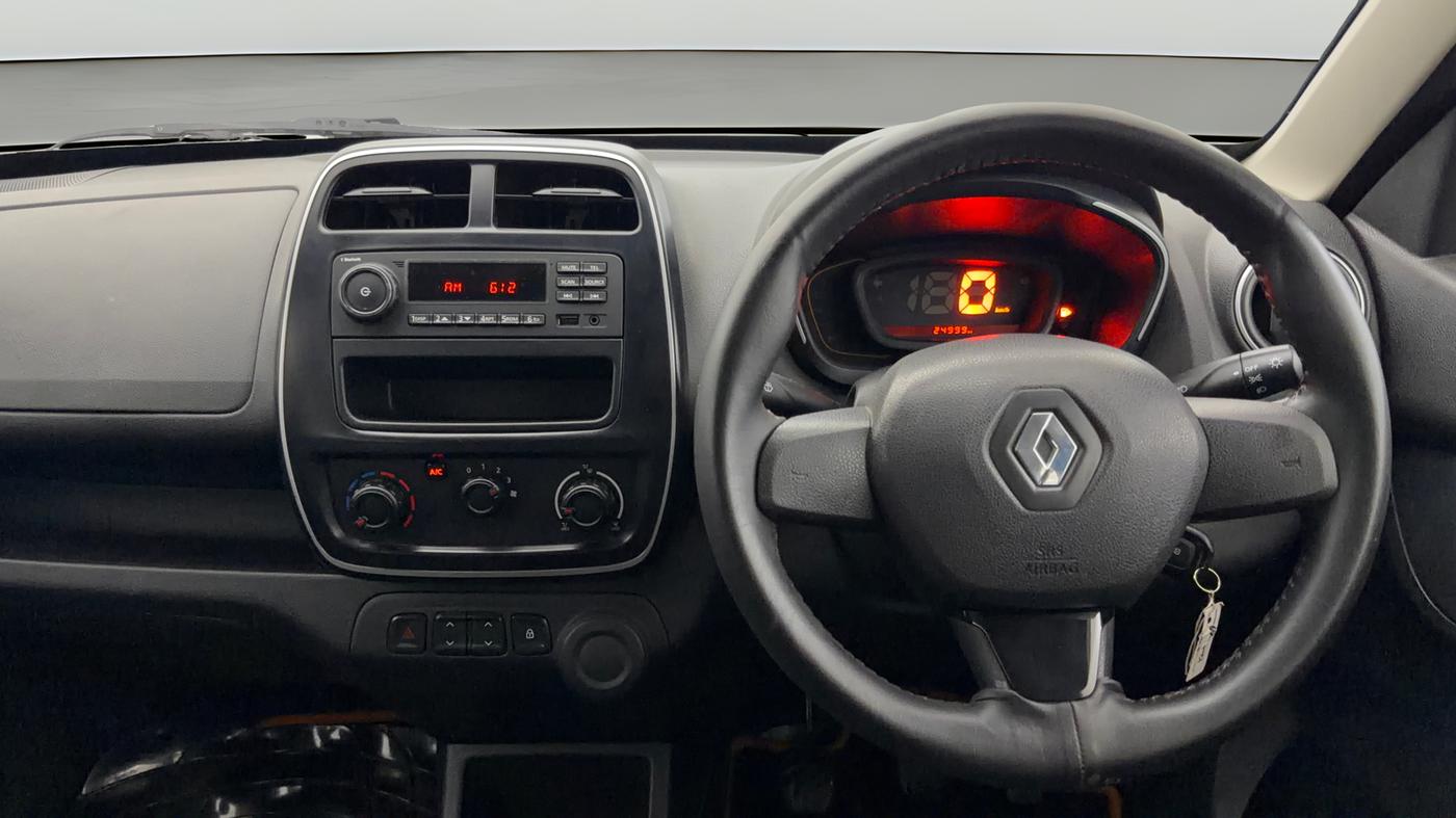 2019 Renault Kwid RXL, Petrol, Manual, 24,996 km, Steering Wheel Close Up