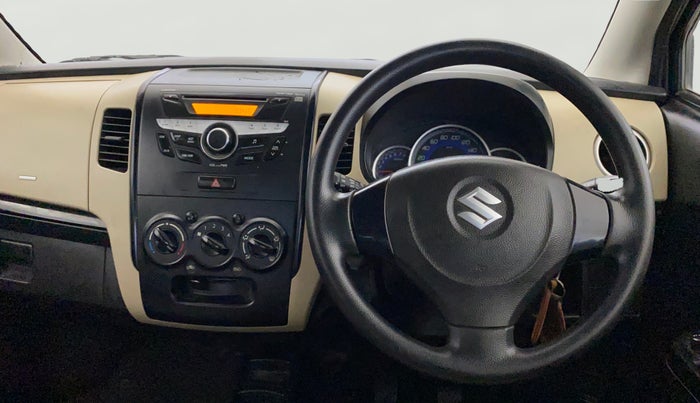 2017 Maruti Wagon R 1.0 VXI, Petrol, Manual, 39,175 km, Steering Wheel Close Up