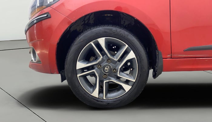 2018 Tata TIGOR XZA PETROL, Petrol, Automatic, 28,797 km, Left Front Wheel