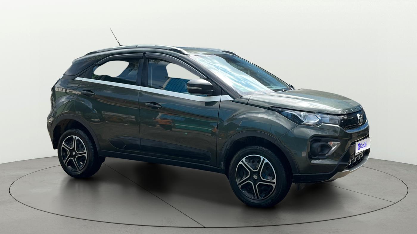 2021 Tata NEXON XM SUNROOF PETROL, Petrol, Manual, 57,795 km, Right Front Diagonal