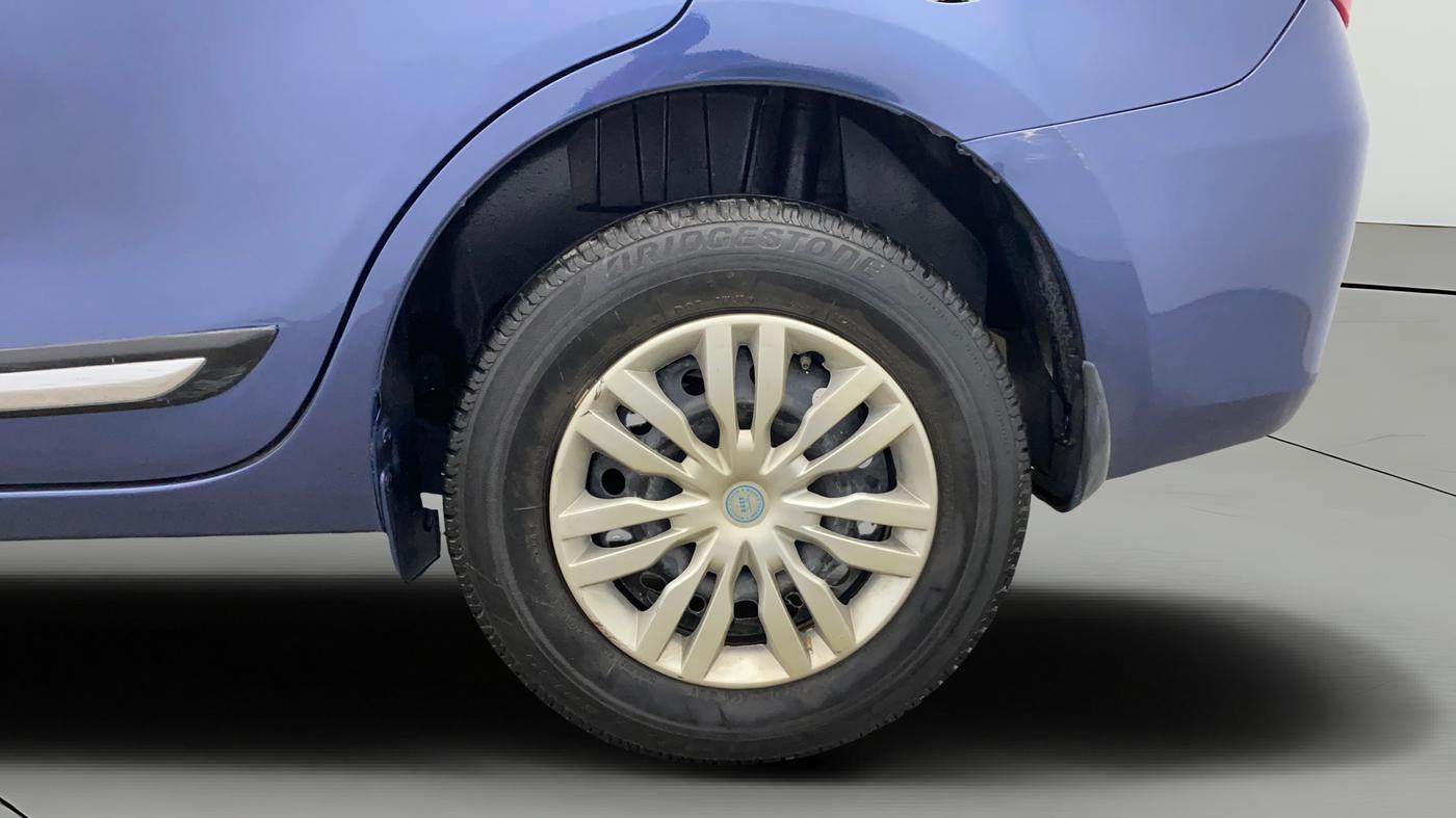 2020 Maruti Dzire VXI, Petrol, Manual, 43,698 km, Left Rear Wheel