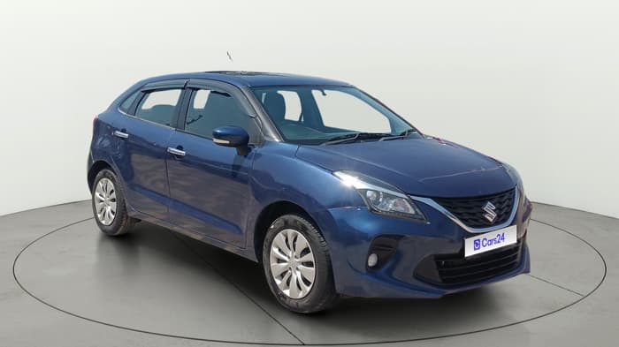 2019 Maruti Baleno DELTA PETROL 1.2, CNG, Manual, 65,975 km, Right Front Diagonal