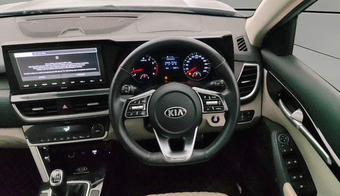 2021 KIA SELTOS HTX 1.5 PETROL, Petrol, Manual, 24,808 km, Steering Wheel Close Up