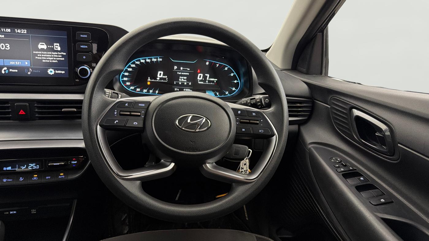 2022 Hyundai NEW I20 SPORTZ 1.2 AT, Petrol, Automatic, 41,825 km, Steering Wheel Close Up
