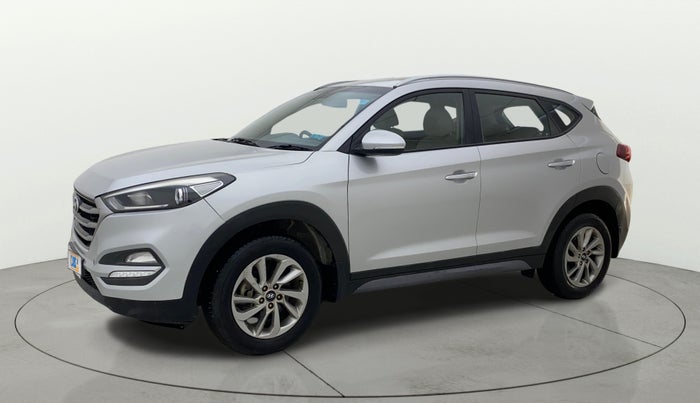 2016 Hyundai Tucson 2WD MT PETROL, Petrol, Manual, 1,04,120 km, Left Front Diagonal
