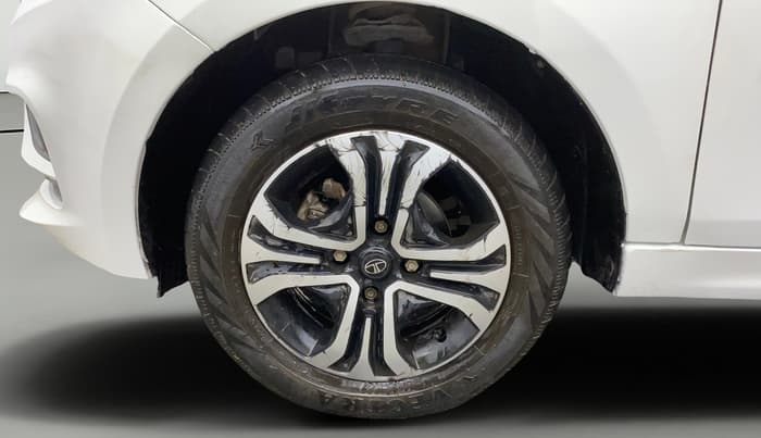 2024 Tata Tiago XTA PETROL, Petrol, Automatic, 20,759 km, Left Front Wheel