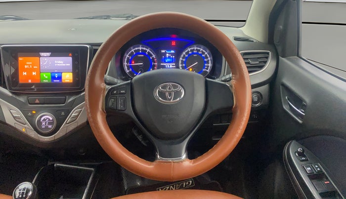 2020 Toyota Glanza G, Petrol, Manual, 69,703 km, Steering Wheel Close Up