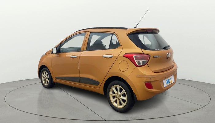 2015 Hyundai Grand i10 ASTA AT 1.2 KAPPA VTVT, Petrol, Automatic, 39,713 km, Left Back Diagonal