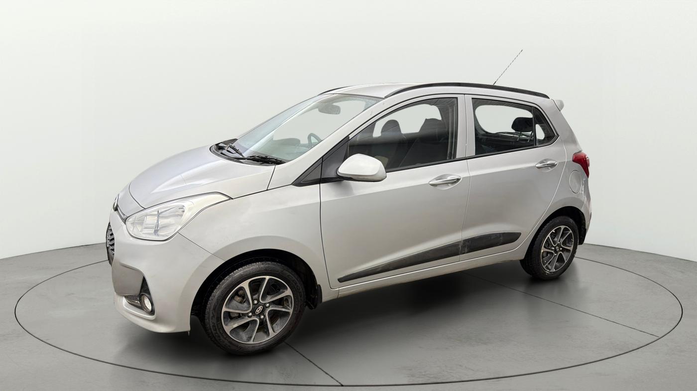 2017 Hyundai Grand i10 ASTA 1.2 KAPPA VTVT, Petrol, Manual, 19,490 km, Left Front Diagonal