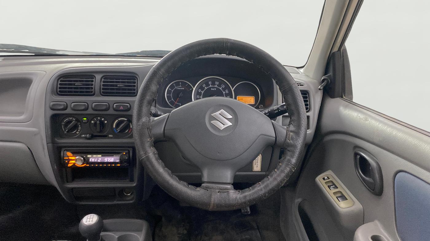 2013 Maruti Alto K10 VXI, Petrol, Manual, 7,648 km, Steering Wheel Close Up