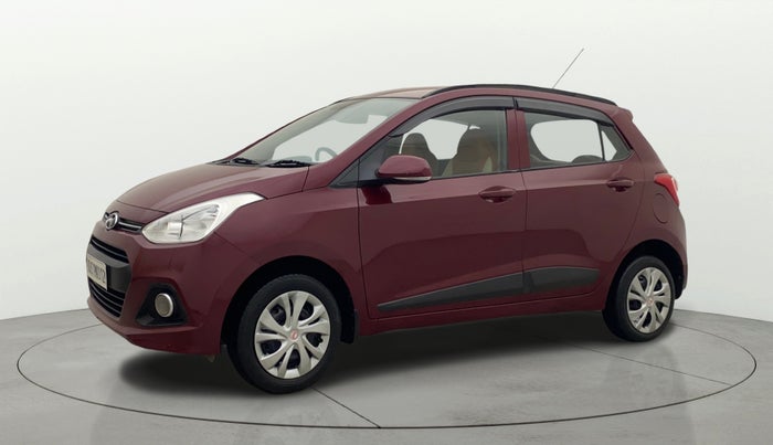 2016 Hyundai Grand i10 SPORTZ 1.2 KAPPA VTVT, Petrol, Manual, 23,280 km, Left Front Diagonal