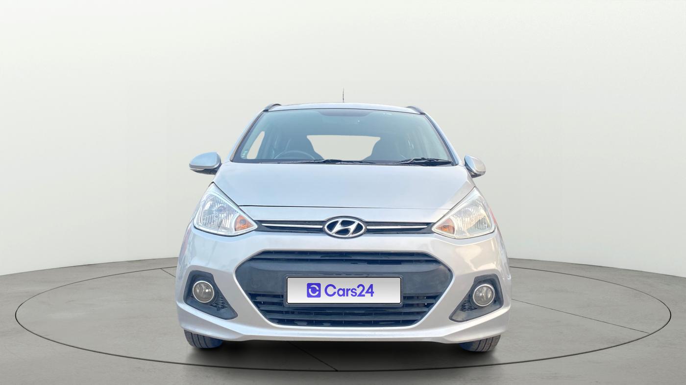 2016 Hyundai Grand i10 ASTA (O) 1.2 KAPPA VTVT, Petrol, Manual, 76,617 km, Front
