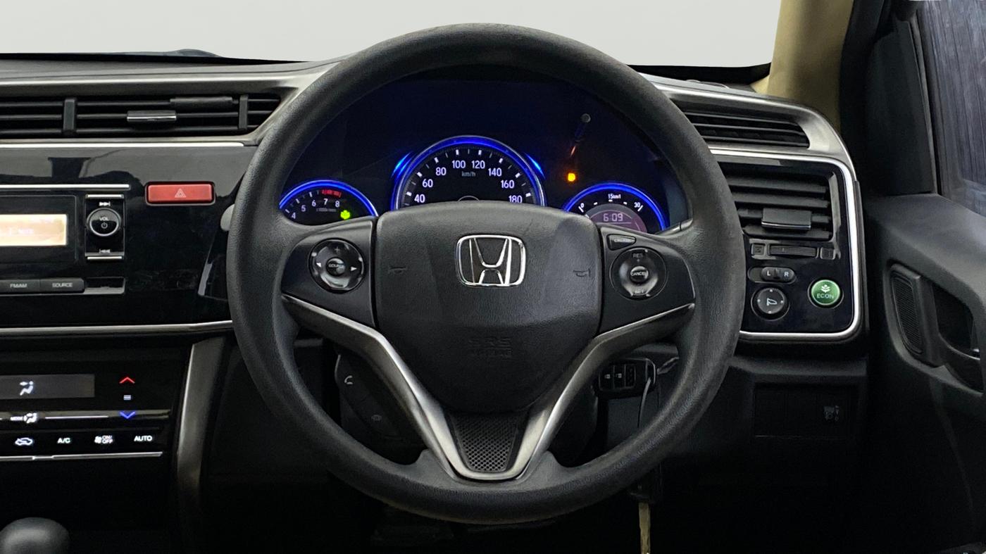 2015 Honda City 1.5L I-VTEC SV CVT, Petrol, Automatic, 87,890 km, Steering Wheel Close Up