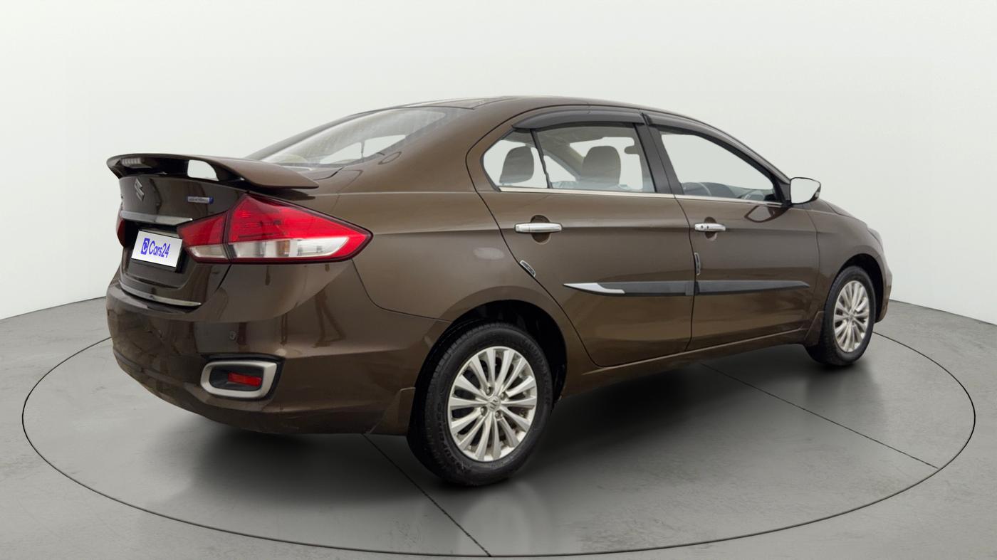 2021 Maruti Ciaz ZETA AT 1.5  SHVS PETROL, Petrol, Automatic, 44,799 km, Right Back Diagonal