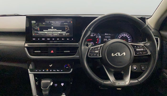 2021 KIA SELTOS X LINE 1.4 PETROL DCT, Petrol, Automatic, 37,621 km, Steering Wheel Close Up