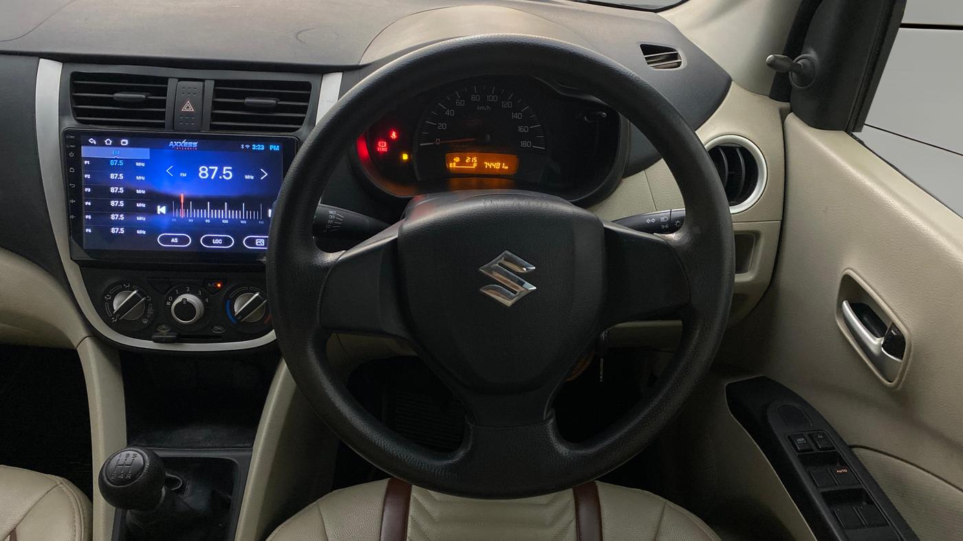 2019 Maruti Celerio VXI, Petrol, Manual, 74,481 km, Steering Wheel Close Up