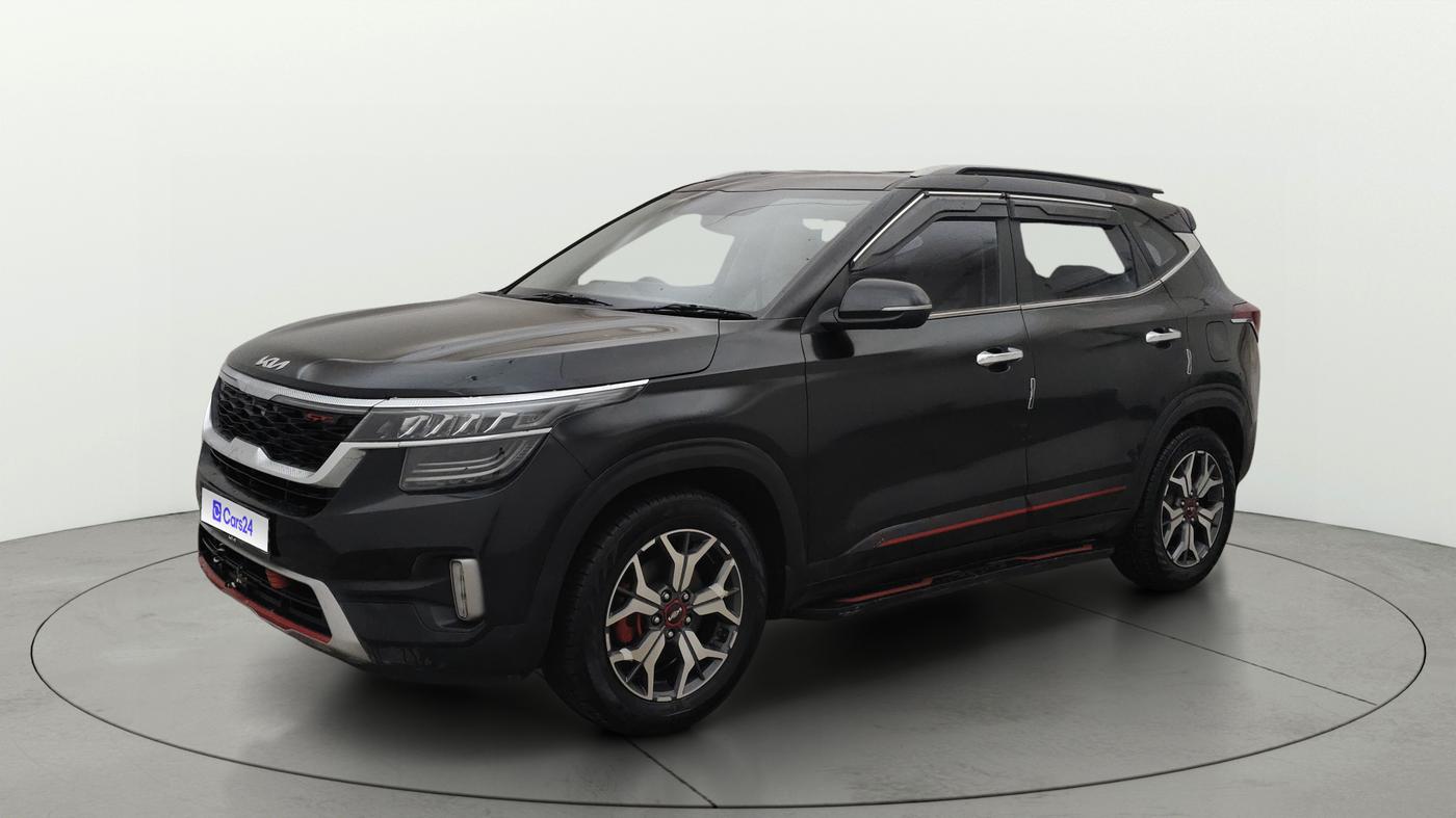 2022 KIA SELTOS GTX (O) 1.4 PETROL, Petrol, Manual, 52,485 km, Left Front Diagonal