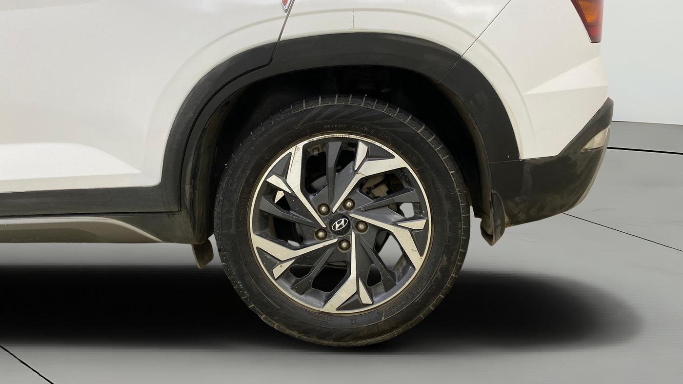 2021 Hyundai Creta SX (O) AT 1.5 DIESEL, Diesel, Automatic, 1,00,442 km, Left Rear Wheel