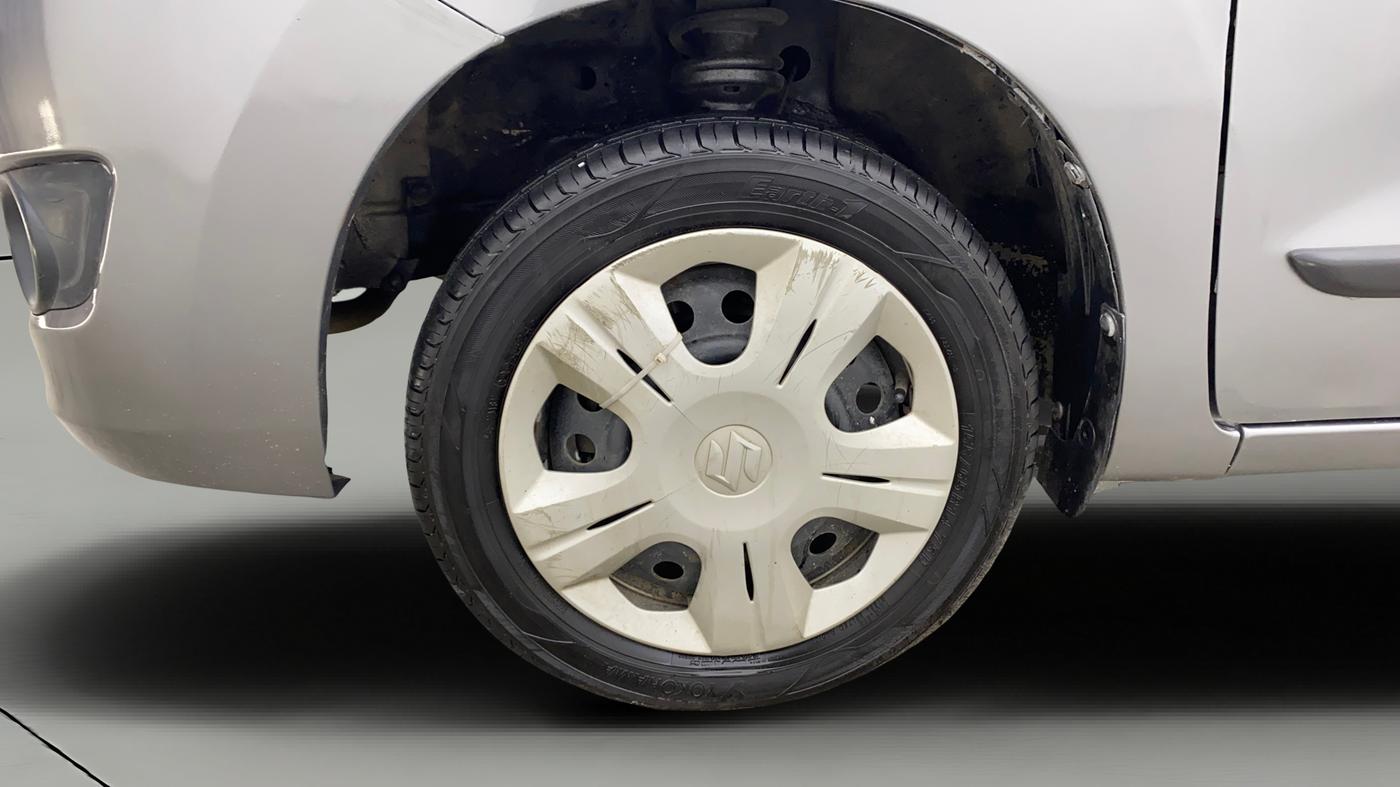 2018 Maruti Wagon R 1.0 VXI, Petrol, Manual, 38,786 km, Left Front Wheel