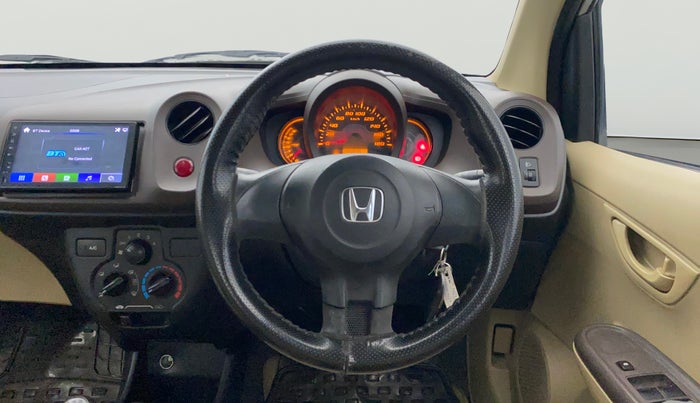 2013 Honda Amaze 1.2L I-VTEC E, Petrol, Manual, 94,814 km, Steering Wheel Close Up