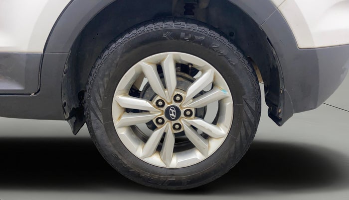 2017 Hyundai Creta S PLUS 1.4 DIESEL, Diesel, Manual, 1,30,442 km, Left Rear Wheel