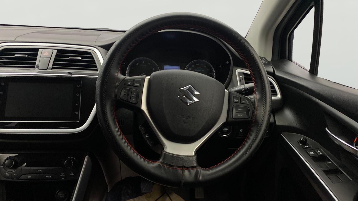 2022 Maruti S Cross ZETA 1.5, Petrol, Manual, 20,371 km, Steering Wheel Close Up
