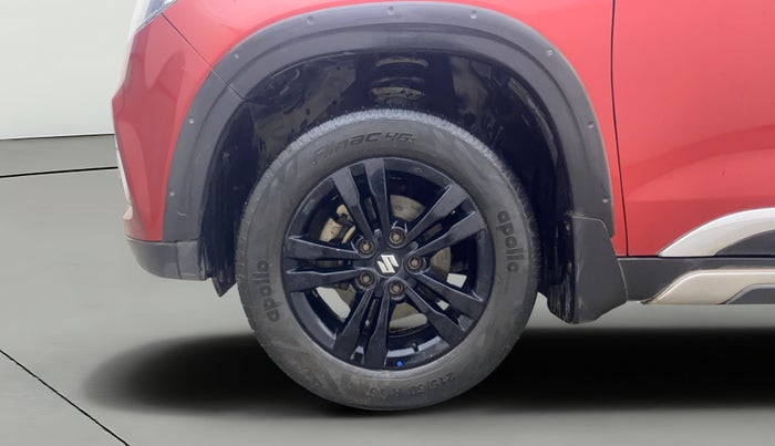 2019 Maruti Vitara Brezza ZDI PLUS AT DUAL TONE, Diesel, Automatic, 49,158 km, Left Front Wheel