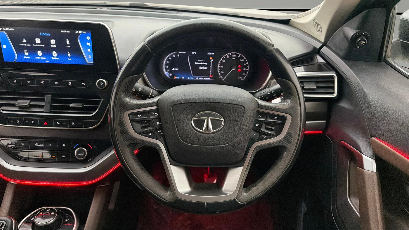 2021 Tata Harrier XZ PLUS 2.0L, Diesel, Manual, 90,184 km, Steering Wheel Close Up