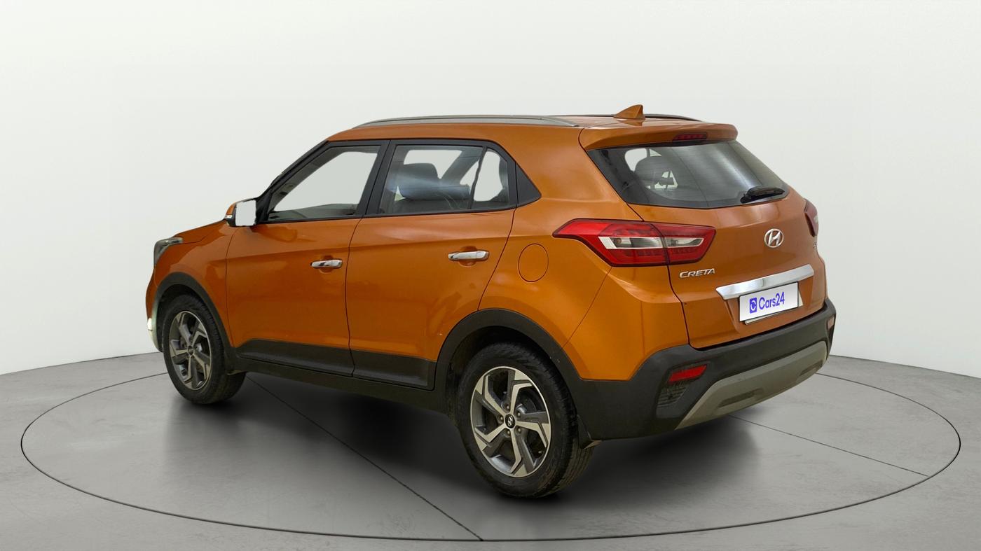 2019 Hyundai Creta SX AT 1.6 PETROL, Petrol, Automatic, 76,559 km, Left Back Diagonal