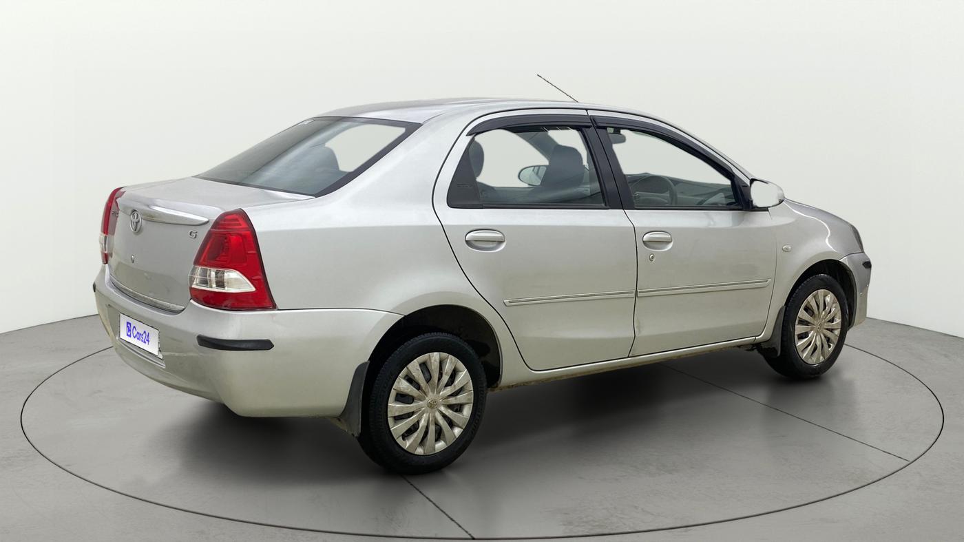 2013 Toyota Etios G, Petrol, Manual, 9,179 km, Right Back Diagonal