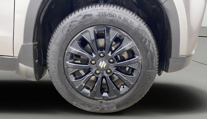 2021 Maruti Vitara Brezza ZXI, Petrol, Manual, 74,905 km, Right Front Wheel