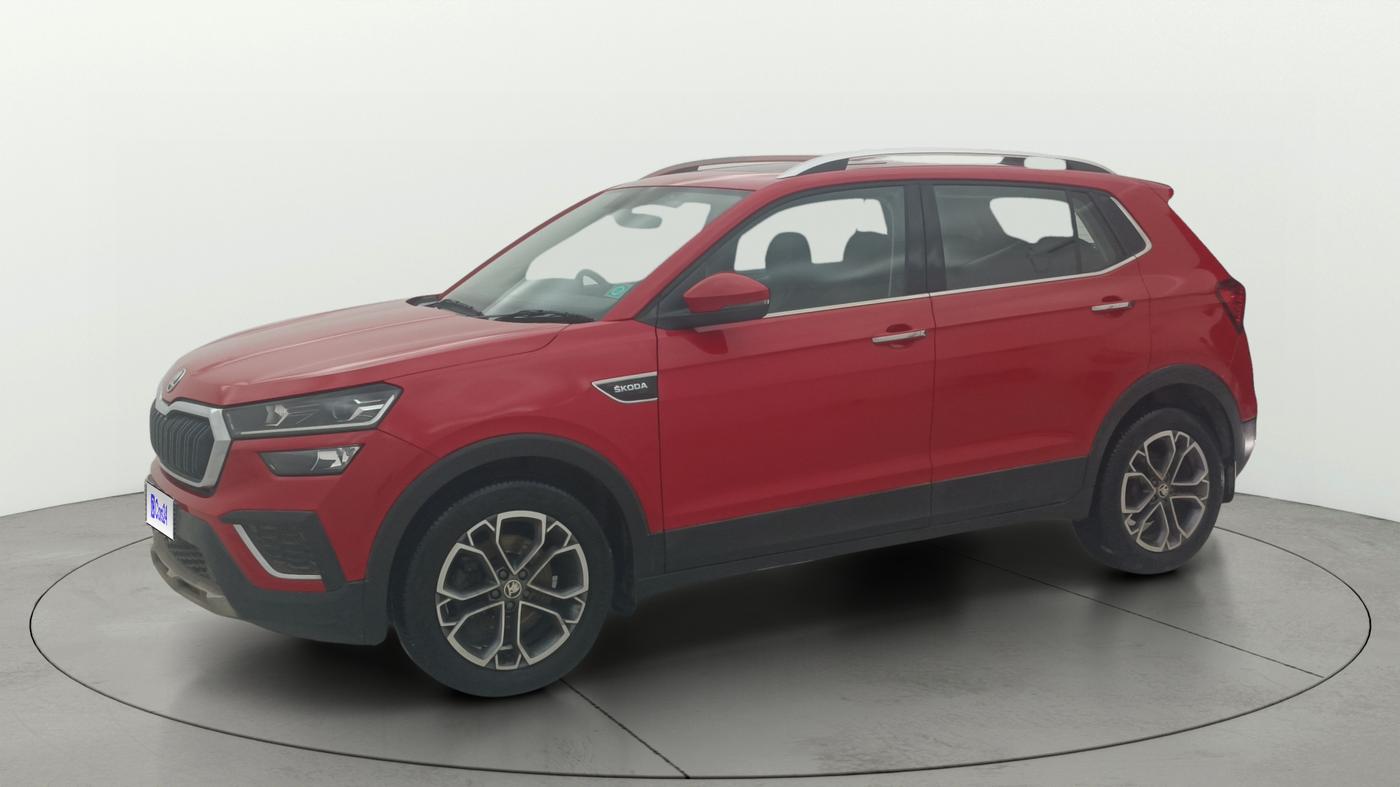 2021 Skoda KUSHAQ STYLE 1.5L TSI MT, Petrol, Manual, 94,768 km, Left Front Diagonal