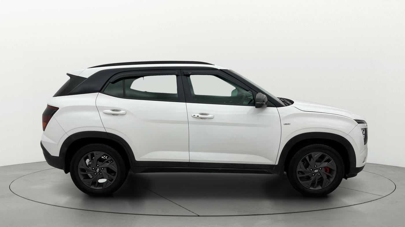 2020 Hyundai Creta SX (O) 1.4 TURBO DCT, Petrol, Automatic, 71,521 km, Right Side View