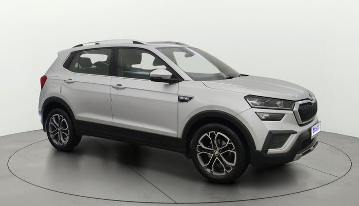 2022 Skoda KUSHAQ STYLE 1.0L TSI AT (6 AIRBAGS), Petrol, Automatic, 47,751 km, Right Front Diagonal
