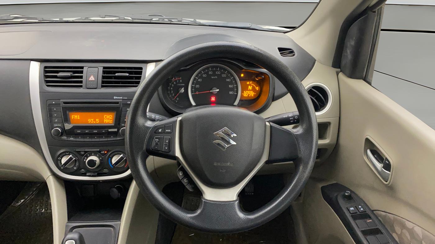 2017 Maruti Celerio ZXI AMT, Petrol, Automatic, 52,908 km, Steering Wheel Close Up