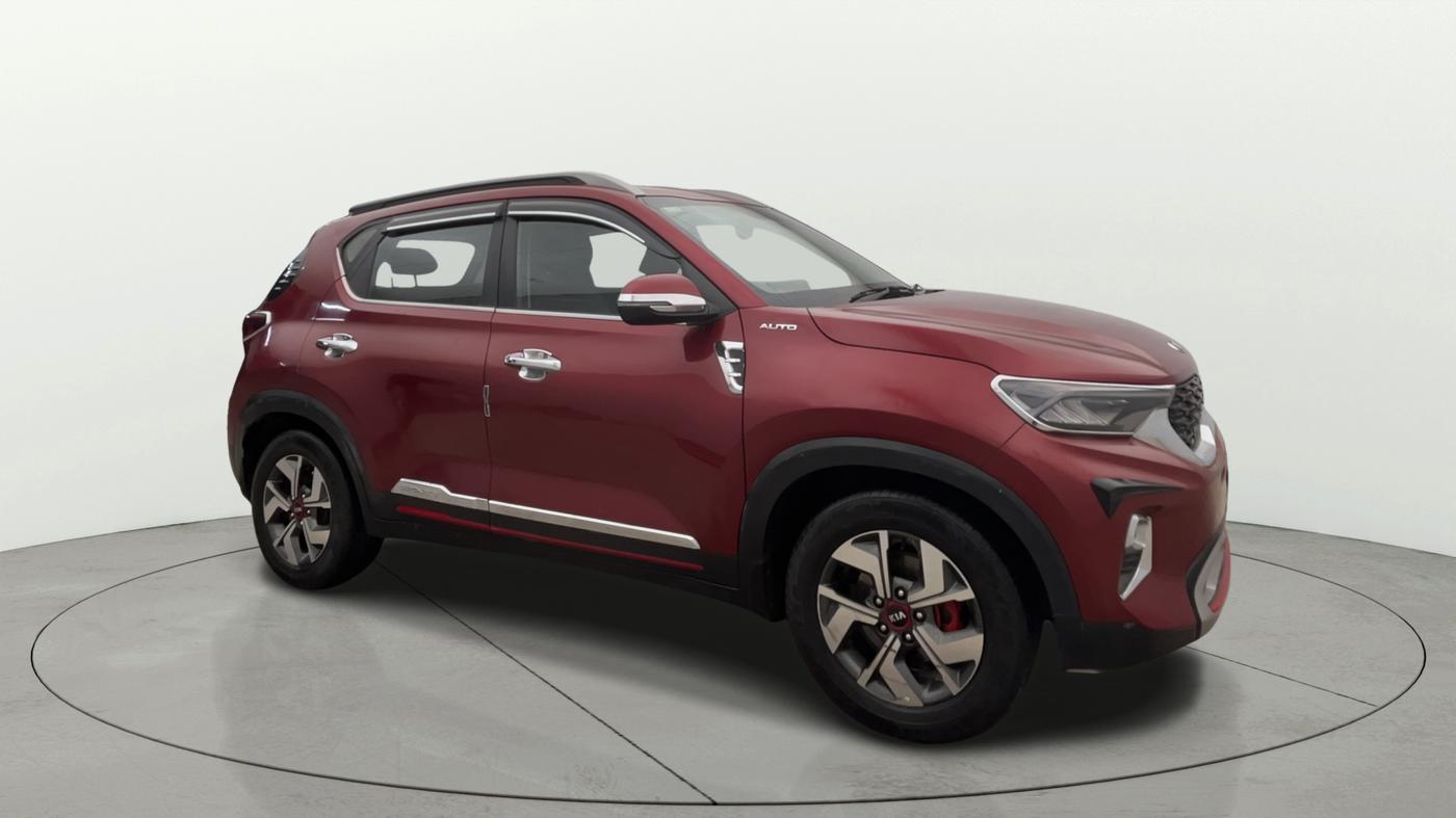 2020 KIA SONET GTX PLUS 1.5 AT, Diesel, Automatic, 65,360 km, Right Front Diagonal