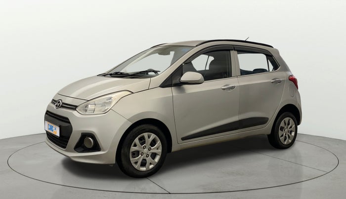 2014 Hyundai Grand i10 SPORTZ 1.2 KAPPA VTVT, Petrol, Manual, 38,916 km, Left Front Diagonal