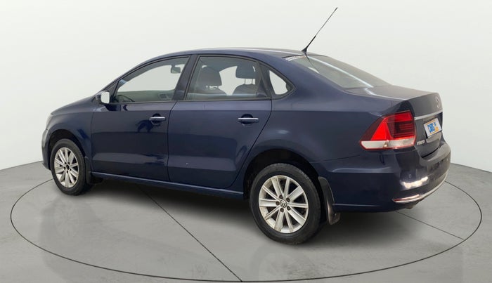 2015 Volkswagen Vento HIGHLINE PETROL AT, Petrol, Automatic, 64,067 km, Left Back Diagonal