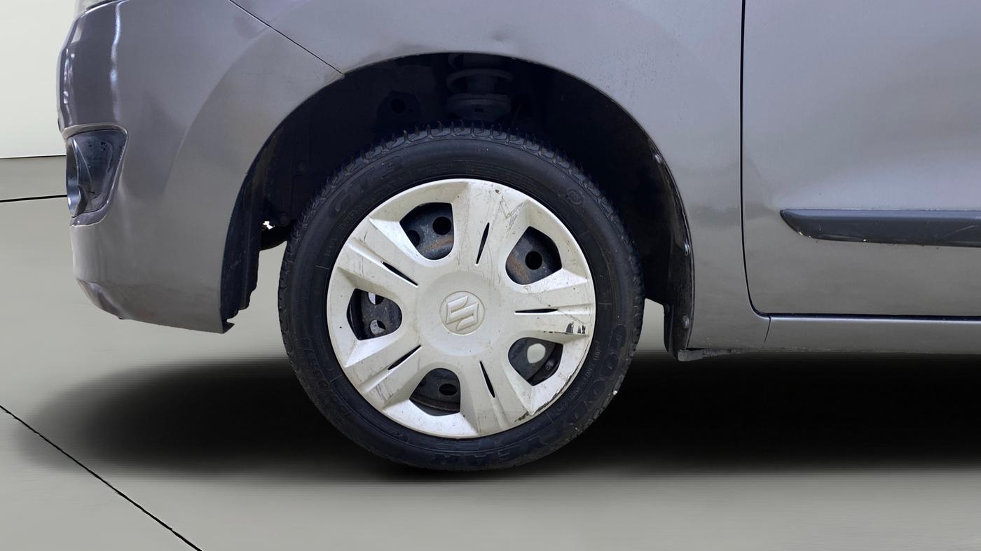 2014 Maruti Wagon R 1.0 VXI, Petrol, Manual, 11,438 km, Left Front Wheel