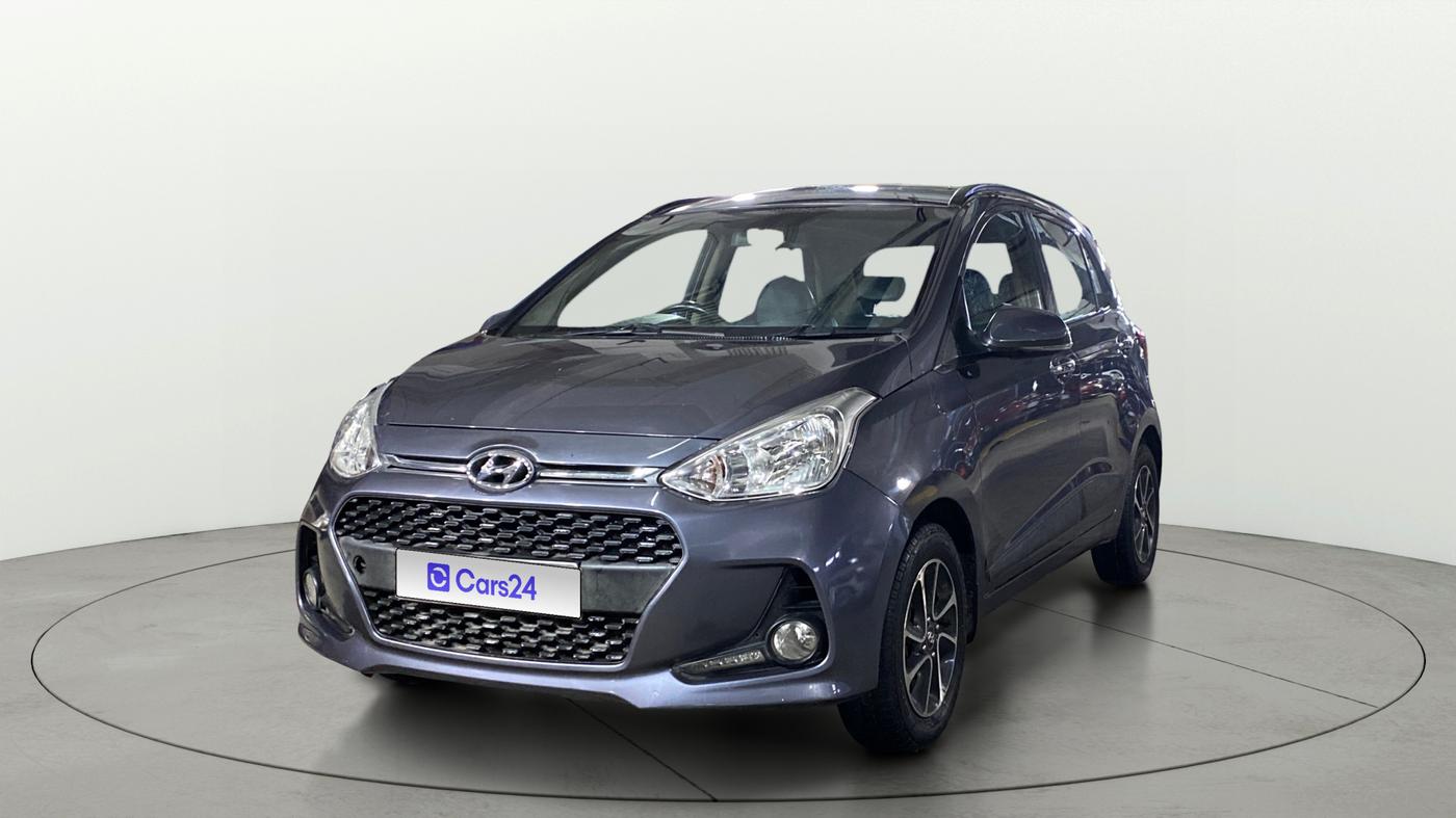 2017 Hyundai Grand i10 ASTA 1.2 KAPPA VTVT, Petrol, Manual, 58,540 km, Left Front Diagonal