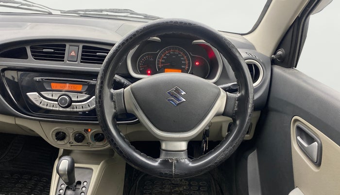 2015 Maruti Alto K10 VXI AMT, Petrol, Automatic, 67,420 km, Steering Wheel Close Up