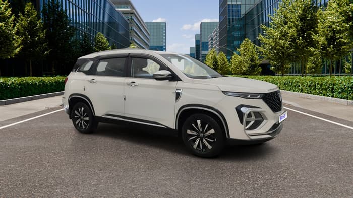 2020 MG HECTOR PLUS SHARP 1.5 PETROL TURBO DCT 6-STR, Petrol, Automatic, 1,09,446 km, Right Front Diagonal